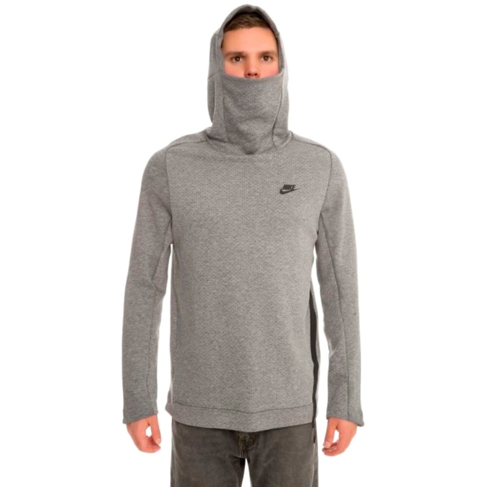 Nike SPRTWR TECH FLEECE-Grey/Carbon Heather-Large